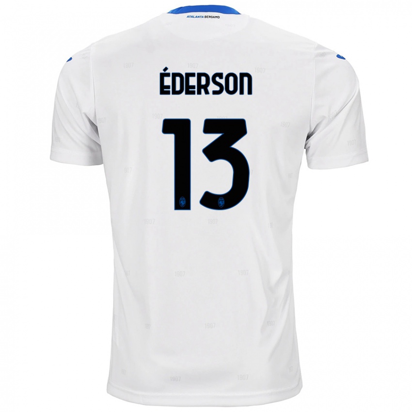 Criança Camisola Ederson #13 Branco Alternativa 2024/25 Camisa Brasil