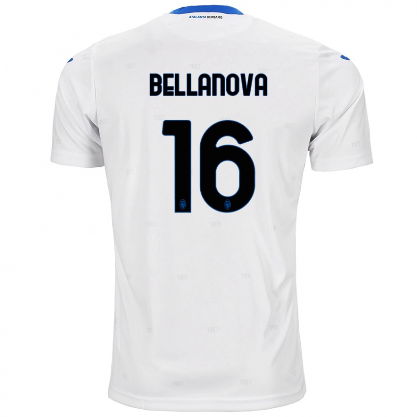 Criança Camisola Raoul Bellanova #16 Branco Alternativa 2024/25 Camisa Brasil