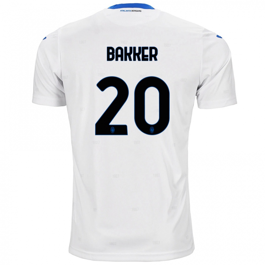 Criança Camisola Mitchel Bakker #20 Branco Alternativa 2024/25 Camisa Brasil