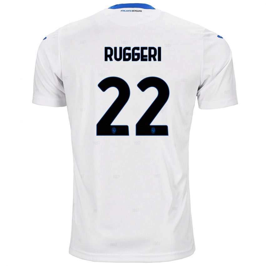 Criança Camisola Matteo Ruggeri #22 Branco Alternativa 2024/25 Camisa Brasil