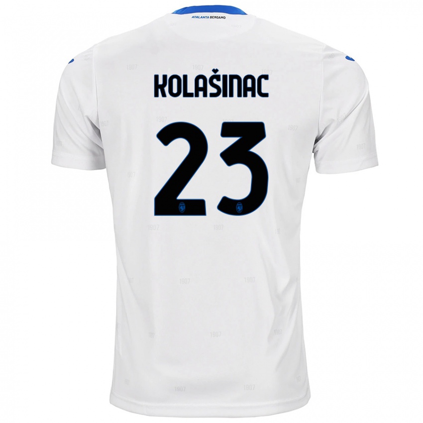 Criança Camisola Sead Kolasinac #23 Branco Alternativa 2024/25 Camisa Brasil