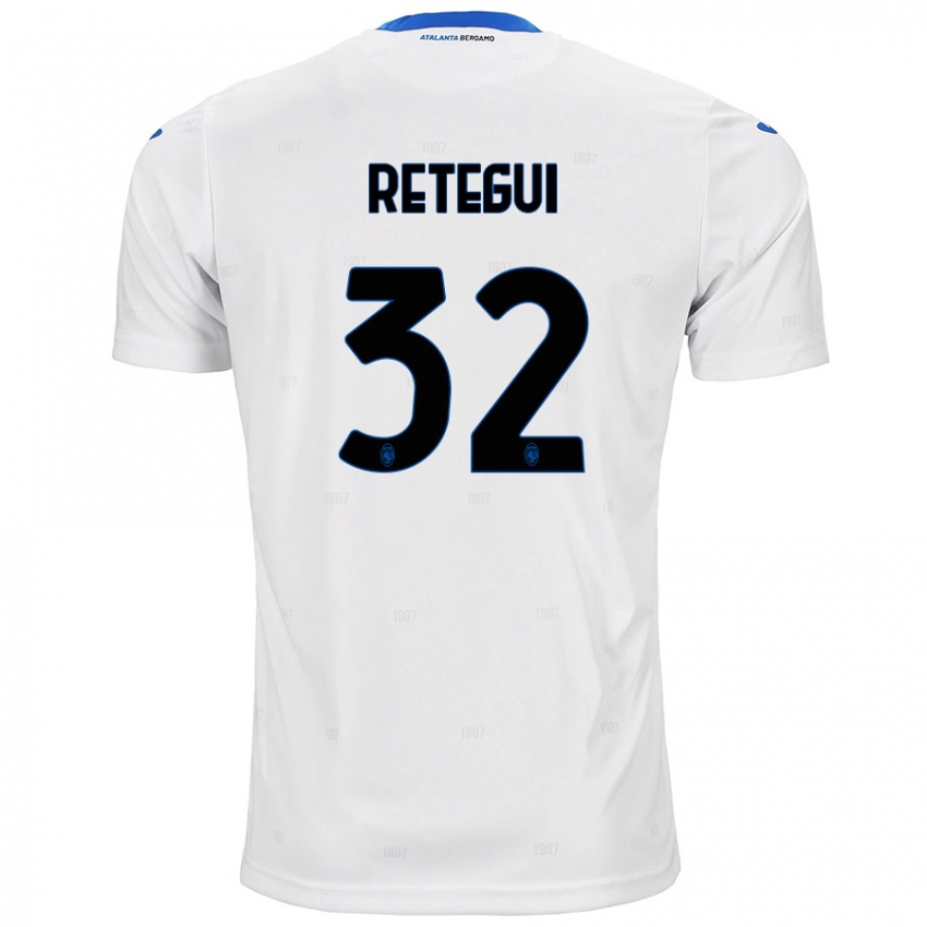 Criança Camisola Mateo Retegui #32 Branco Alternativa 2024/25 Camisa Brasil