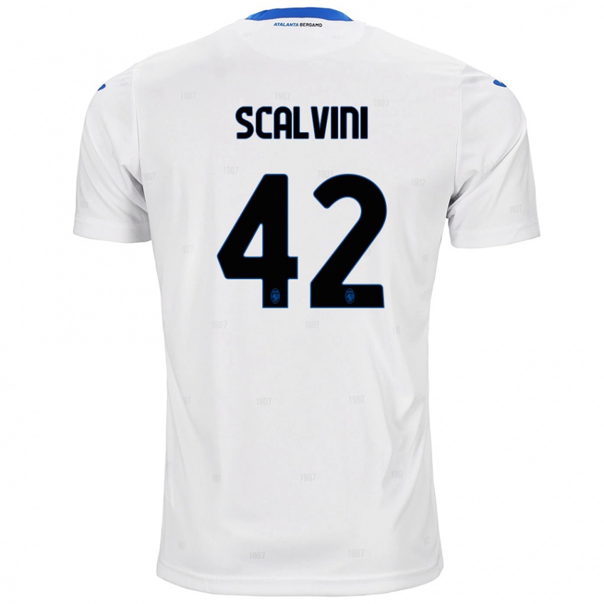 Criança Camisola Giorgio Scalvini #42 Branco Alternativa 2024/25 Camisa Brasil