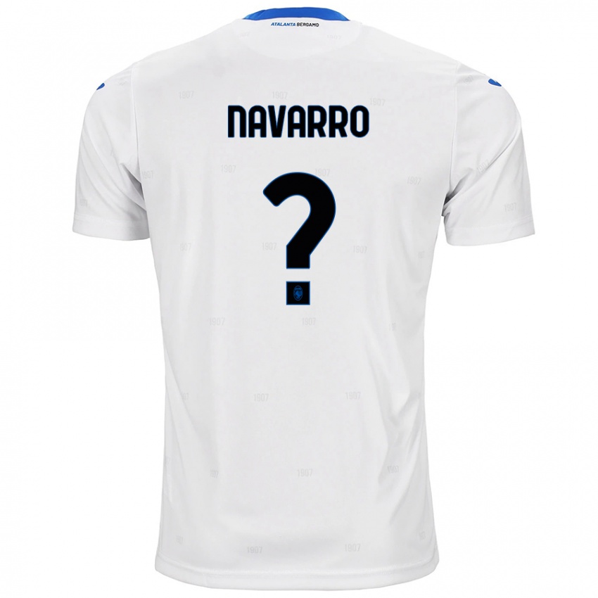 Criança Camisola Albert Navarro #0 Branco Alternativa 2024/25 Camisa Brasil