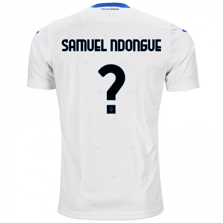 Criança Camisola Frederick Samuel Ndongue #0 Branco Alternativa 2024/25 Camisa Brasil