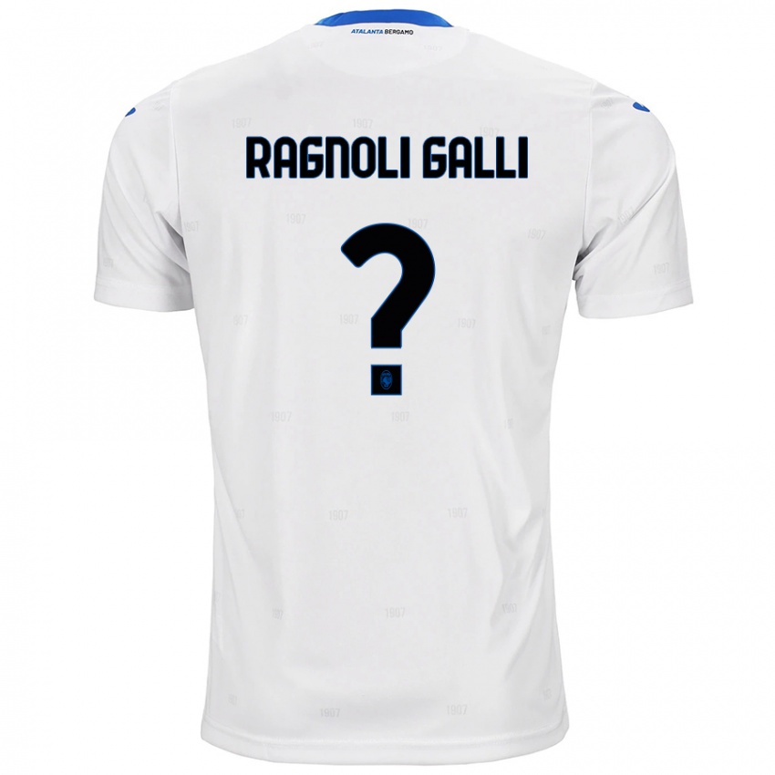 Criança Camisola Federico Ragnoli Galli #0 Branco Alternativa 2024/25 Camisa Brasil