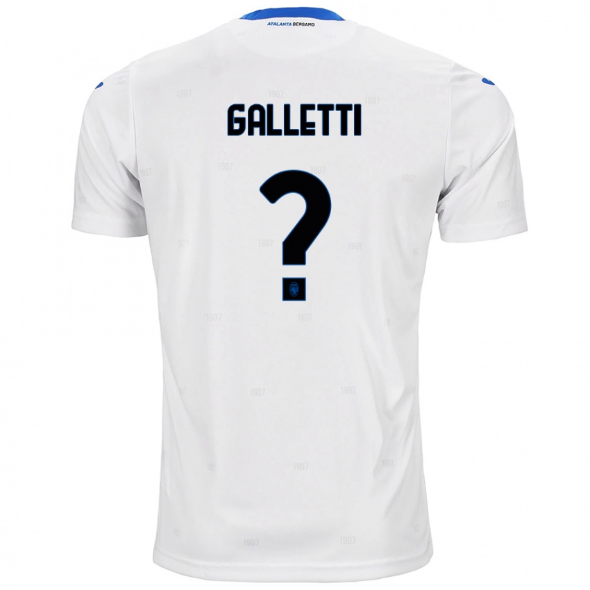 Criança Camisola Elia Galletti #0 Branco Alternativa 2024/25 Camisa Brasil