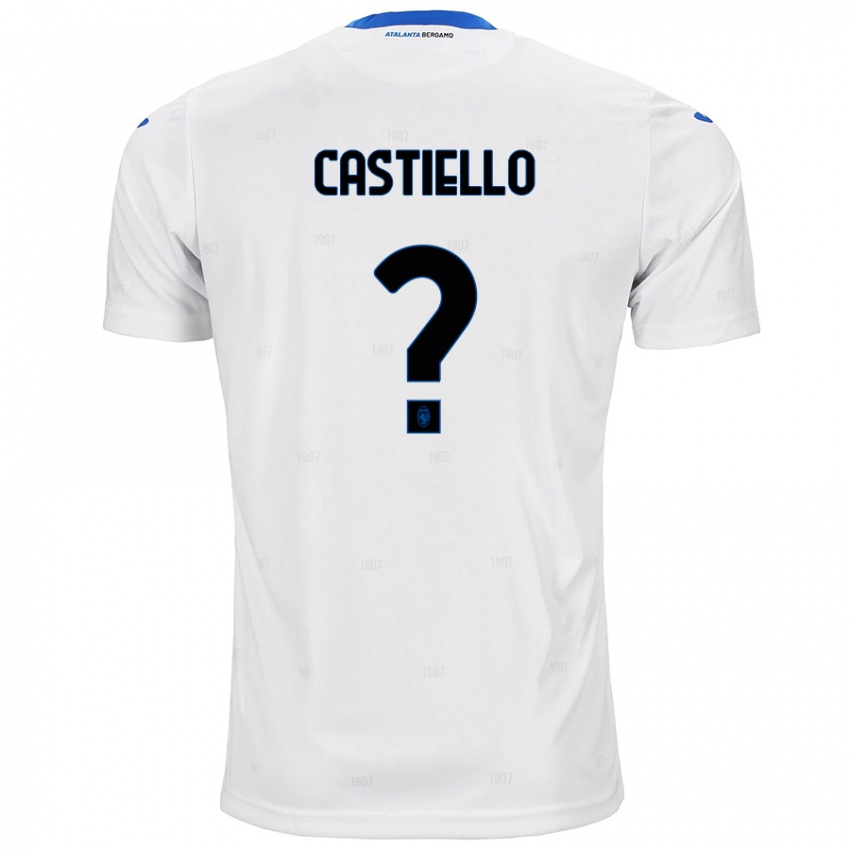 Criança Camisola Alex Castiello #0 Branco Alternativa 2024/25 Camisa Brasil