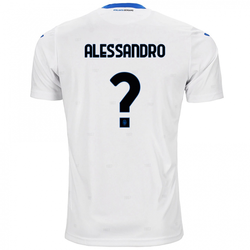 Criança Camisola Alessandro Rinaldi #0 Branco Alternativa 2024/25 Camisa Brasil