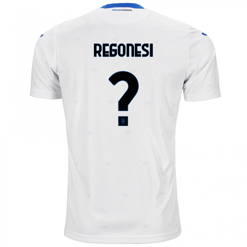 Criança Camisola Nicolò Regonesi #0 Branco Alternativa 2024/25 Camisa Brasil