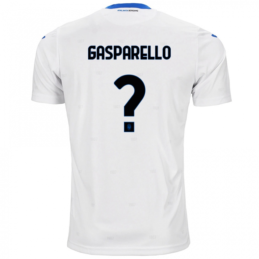 Criança Camisola Francesco Gasparello #0 Branco Alternativa 2024/25 Camisa Brasil