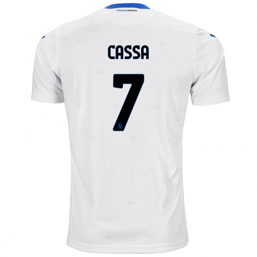 Criança Camisola Federico Cassa #7 Branco Alternativa 2024/25 Camisa Brasil