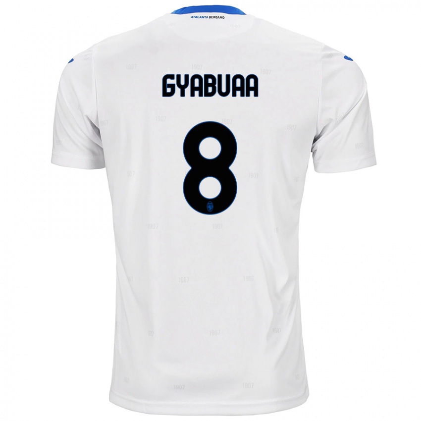 Criança Camisola Emmanuel Gyabuaa #8 Branco Alternativa 2024/25 Camisa Brasil