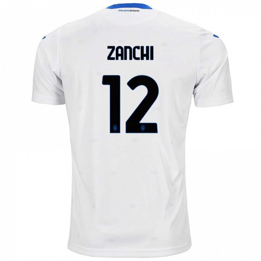 Criança Camisola Edoardo Zanchi #12 Branco Alternativa 2024/25 Camisa Brasil