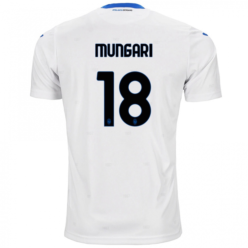 Criança Camisola Giuseppe Mungari #18 Branco Alternativa 2024/25 Camisa Brasil