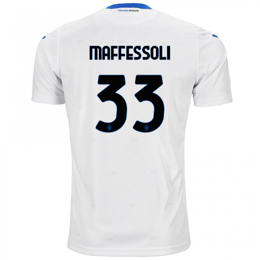 Criança Camisola Manuel Maffessoli #33 Branco Alternativa 2024/25 Camisa Brasil