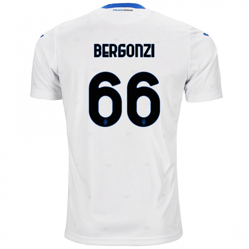 Criança Camisola Federico Bergonzi #66 Branco Alternativa 2024/25 Camisa Brasil