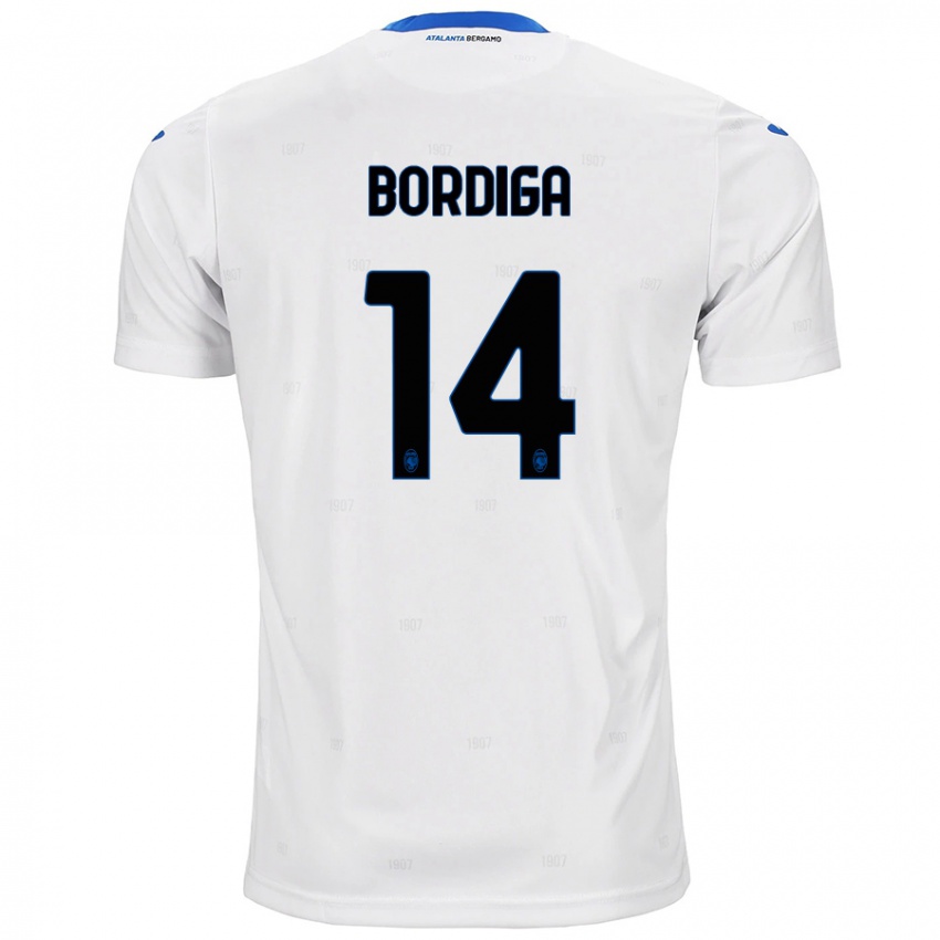 Criança Camisola Michele Bordiga #14 Branco Alternativa 2024/25 Camisa Brasil