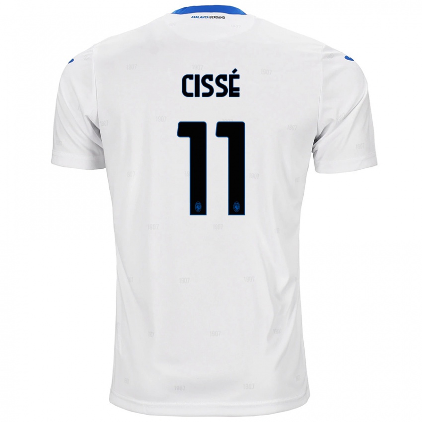 Criança Camisola Moustapha Cissé #11 Branco Alternativa 2024/25 Camisa Brasil