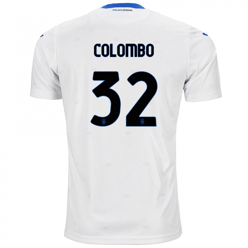 Criança Camisola Matteo Colombo #32 Branco Alternativa 2024/25 Camisa Brasil