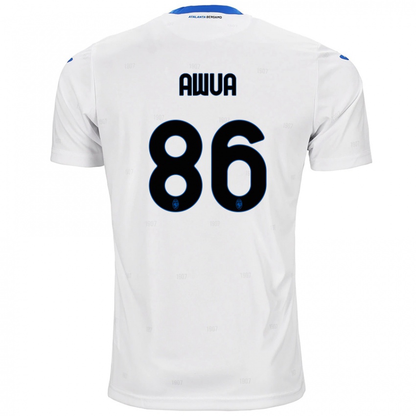 Criança Camisola Theophilus Awua #86 Branco Alternativa 2024/25 Camisa Brasil