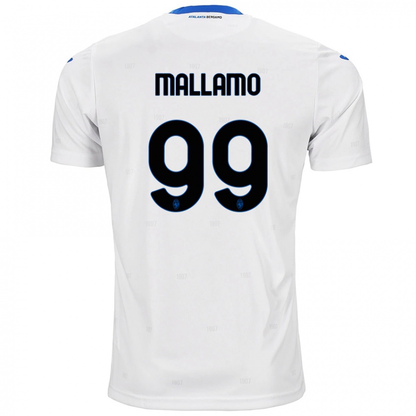 Criança Camisola Alessandro Mallamo #99 Branco Alternativa 2024/25 Camisa Brasil