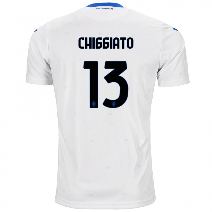 Criança Camisola Gabriele Chiggiato #13 Branco Alternativa 2024/25 Camisa Brasil