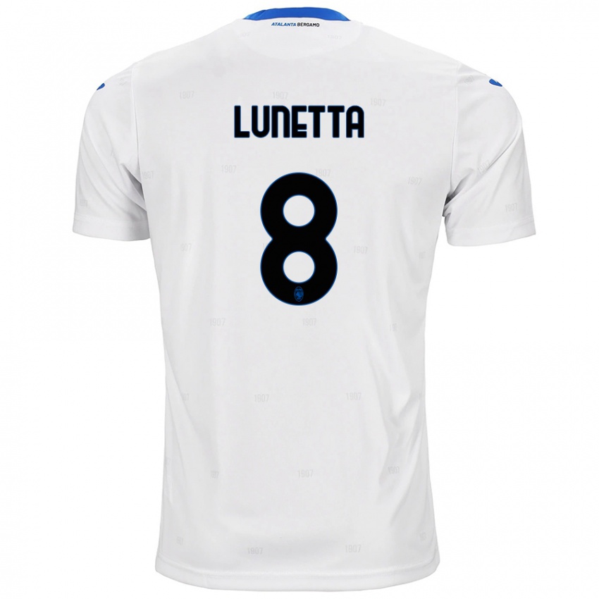 Criança Camisola Gabriel Lunetta #8 Branco Alternativa 2024/25 Camisa Brasil