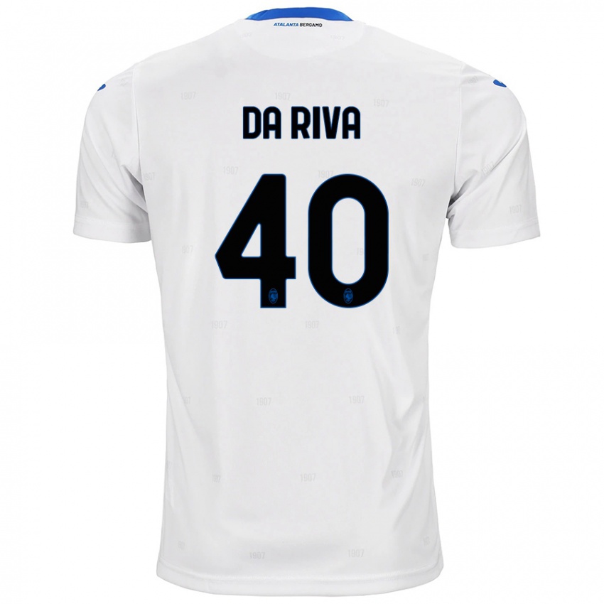 Criança Camisola Jacopo Da Riva #40 Branco Alternativa 2024/25 Camisa Brasil