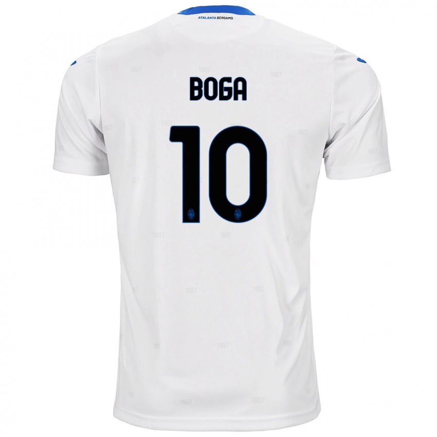 Criança Camisola Jeremie Boga #10 Branco Alternativa 2024/25 Camisa Brasil