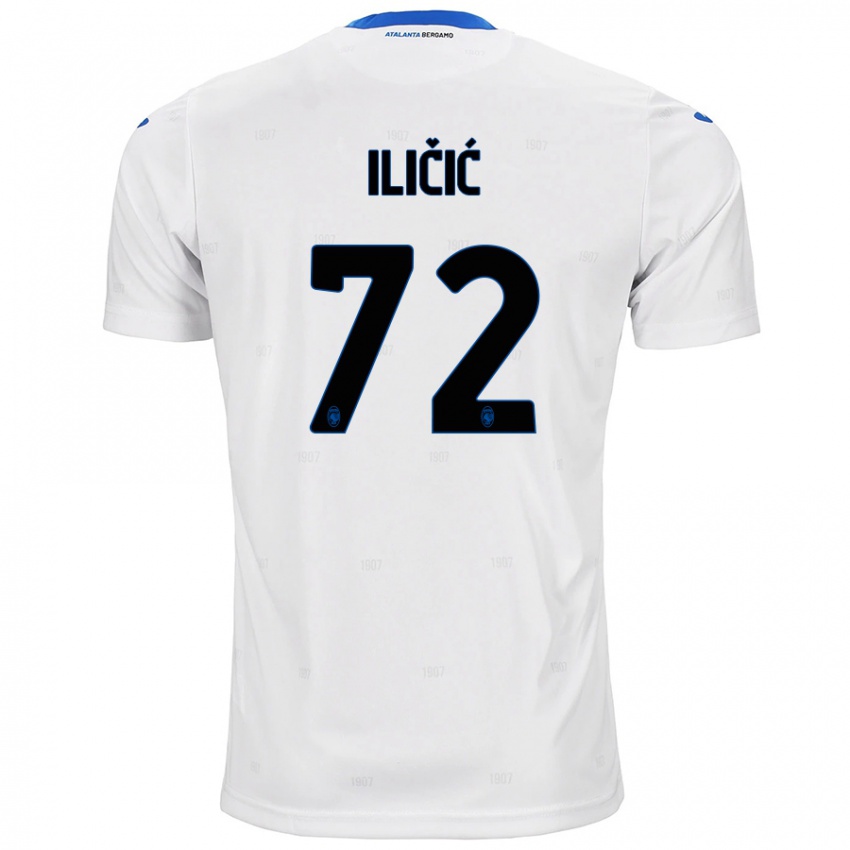 Criança Camisola Josip Ilicic #72 Branco Alternativa 2024/25 Camisa Brasil