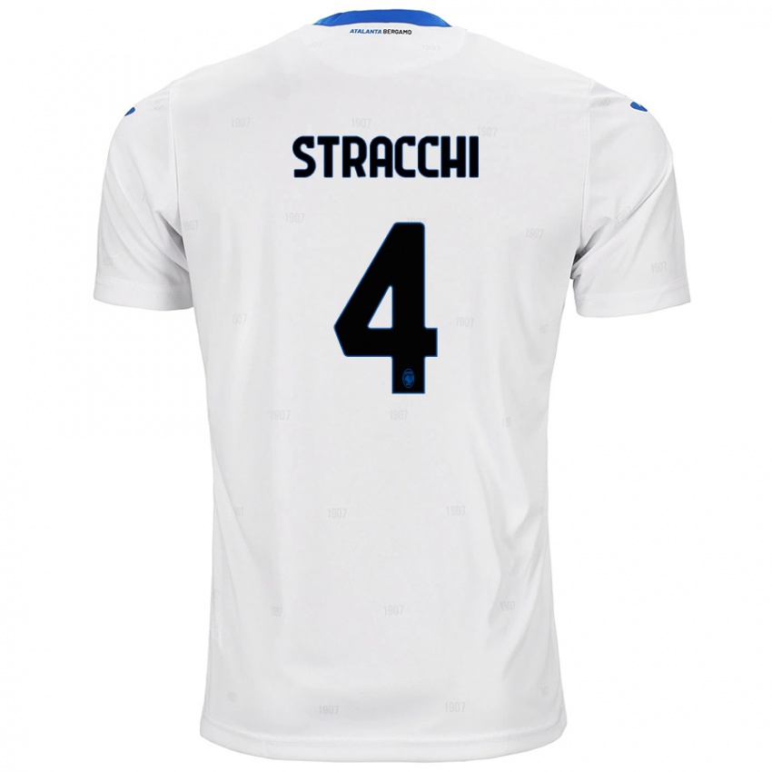 Criança Camisola Daniela Stracchi #4 Branco Alternativa 2024/25 Camisa Brasil