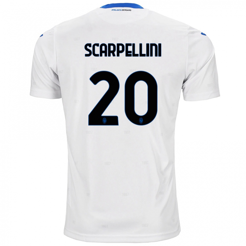 Criança Camisola Andrea Scarpellini #20 Branco Alternativa 2024/25 Camisa Brasil