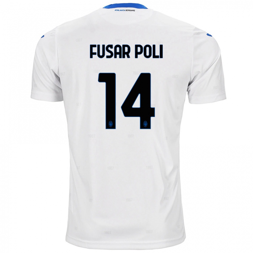 Criança Camisola Giulia Fusar Poli #14 Branco Alternativa 2024/25 Camisa Brasil