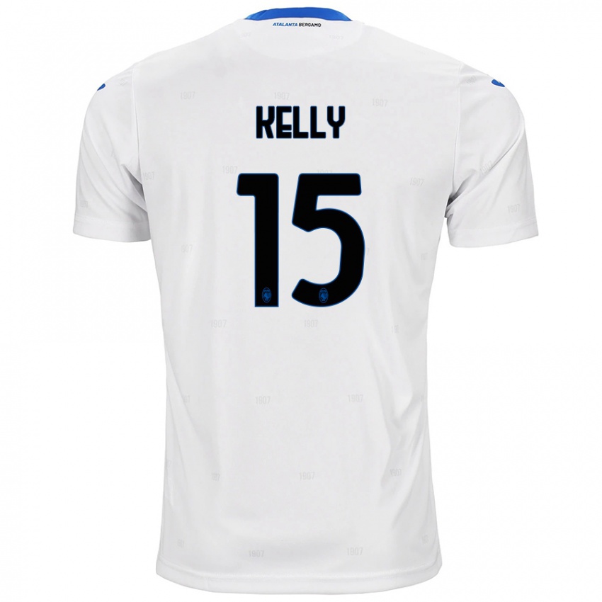 Criança Camisola Maegan Kelly #15 Branco Alternativa 2024/25 Camisa Brasil