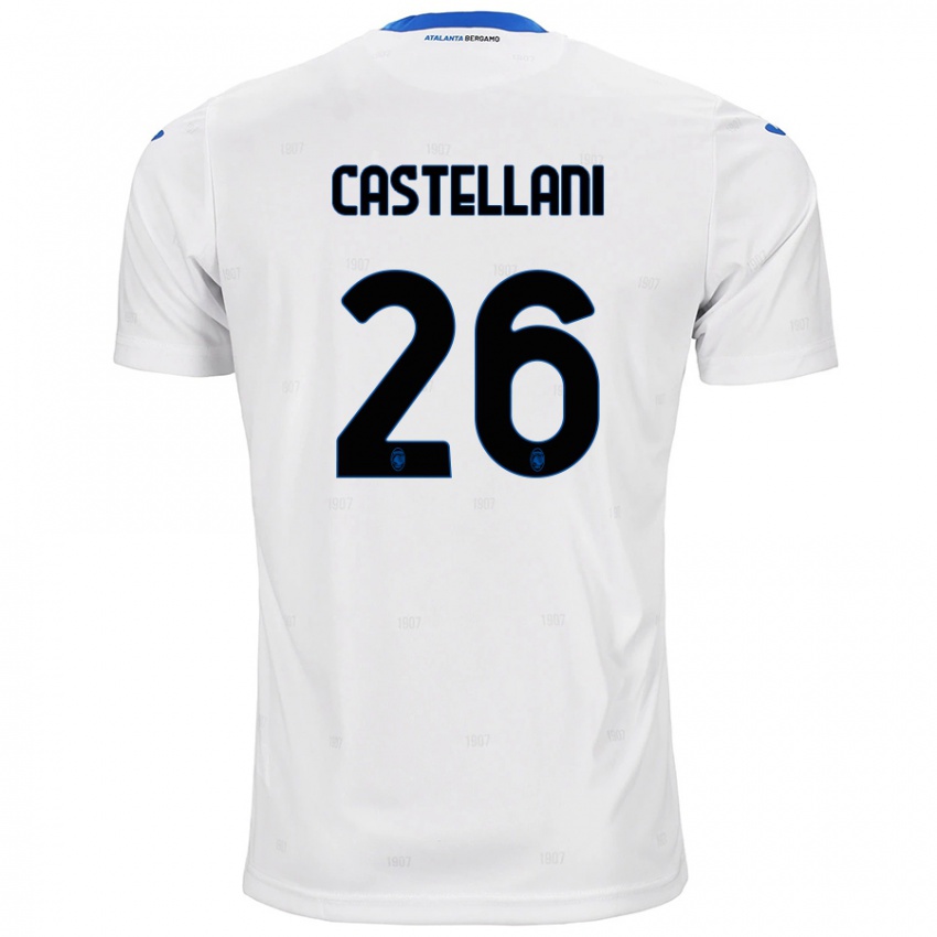 Criança Camisola Eleonora Castellani #26 Branco Alternativa 2024/25 Camisa Brasil