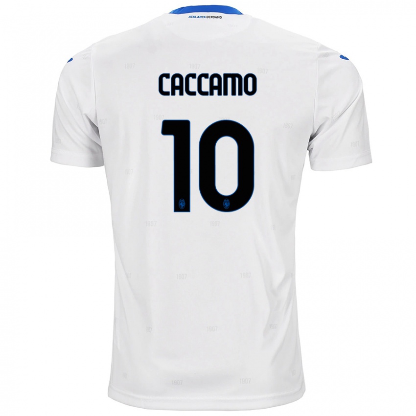 Criança Camisola Patrizia Caccamo #10 Branco Alternativa 2024/25 Camisa Brasil