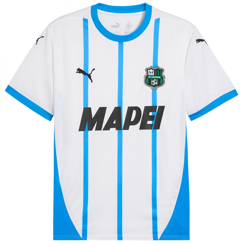 Criança Camisola Alessandro Cardascio #70 Azul Branco Alternativa 2024/25 Camisa Brasil