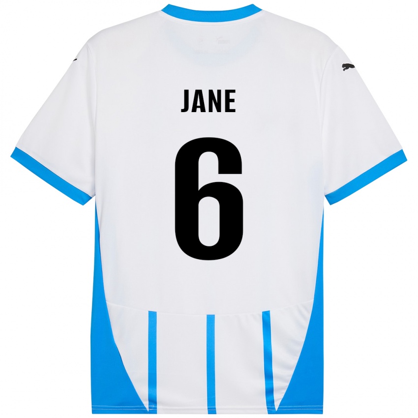 Criança Camisola Refiloe Jane #6 Azul Branco Alternativa 2024/25 Camisa Brasil