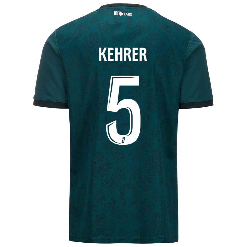 Criança Camisola Thilo Kehrer #5 Verde Escuro Alternativa 2024/25 Camisa Brasil