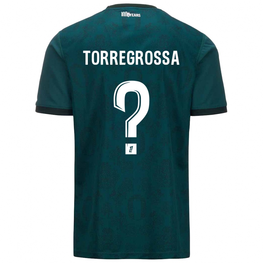 Criança Camisola Hugo Torregrossa #0 Verde Escuro Alternativa 2024/25 Camisa Brasil