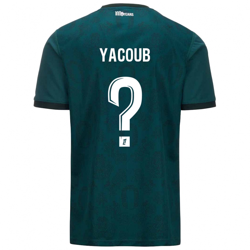 Criança Camisola Béchir Yacoub #0 Verde Escuro Alternativa 2024/25 Camisa Brasil