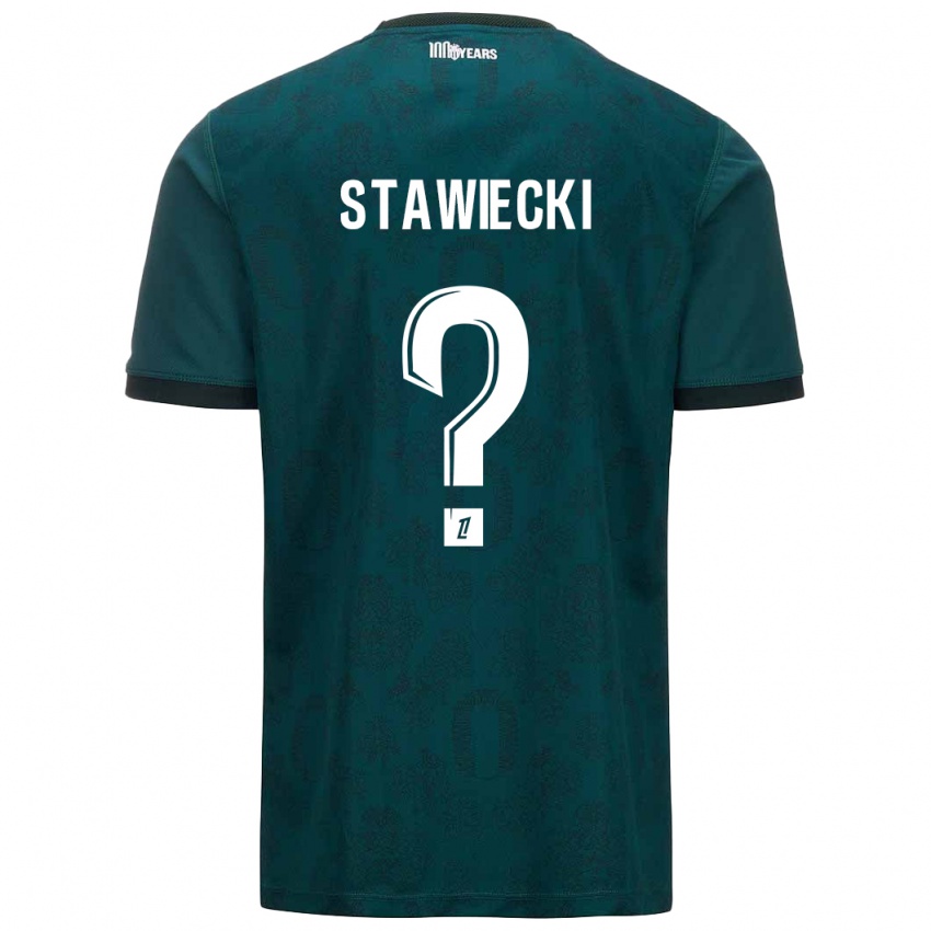 Criança Camisola Jules Stawiecki #0 Verde Escuro Alternativa 2024/25 Camisa Brasil