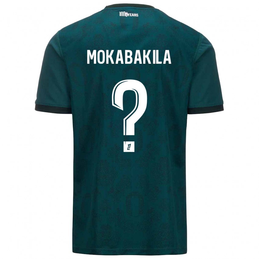 Criança Camisola Nick Mokabakila #0 Verde Escuro Alternativa 2024/25 Camisa Brasil