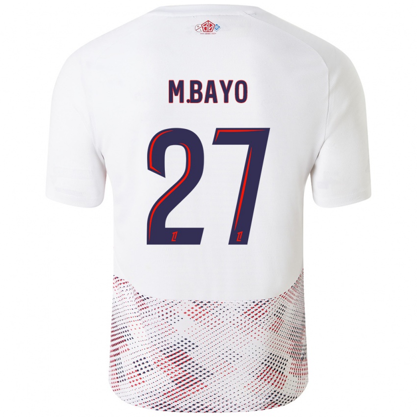 Criança Camisola Mohamed Bayo #27 Azul Real Branco Alternativa 2024/25 Camisa Brasil