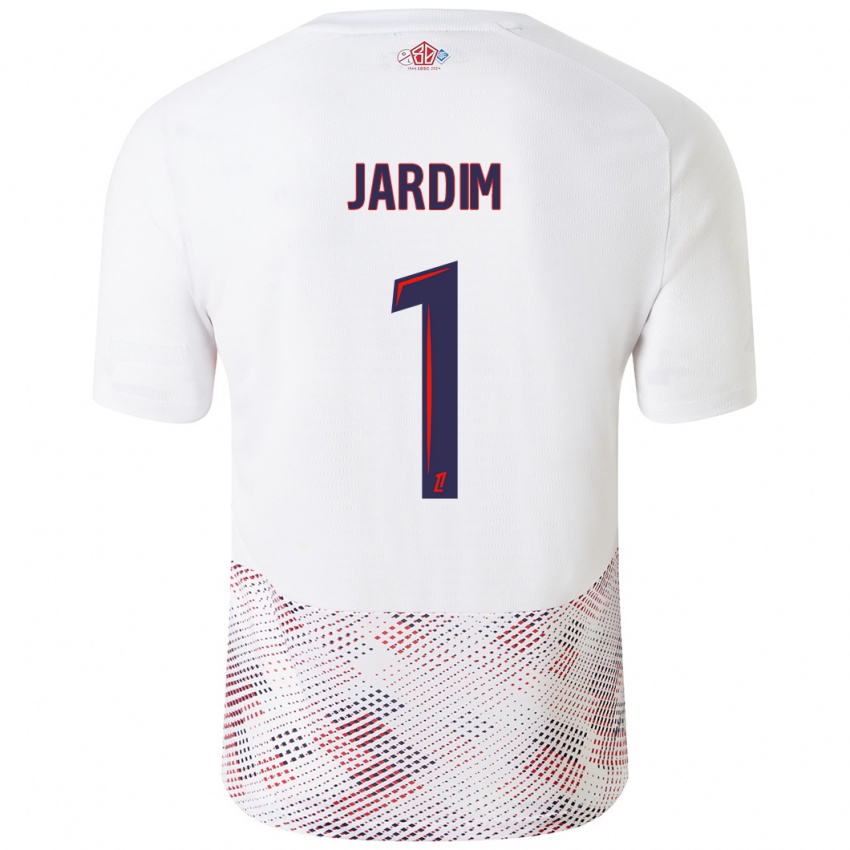 Criança Camisola Leo Jardim #1 Azul Real Branco Alternativa 2024/25 Camisa Brasil