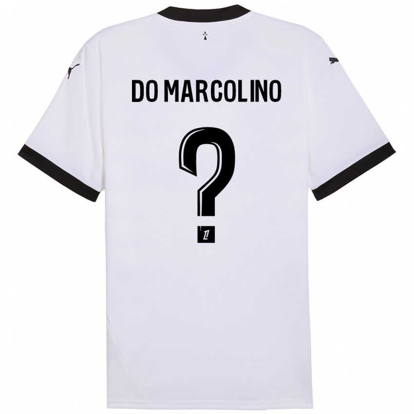 Criança Camisola Arsène Do Marcolino #0 Preto Branco Alternativa 2024/25 Camisa Brasil