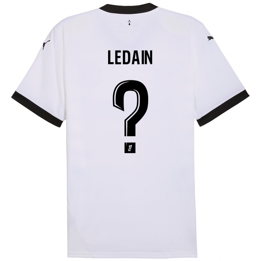 Criança Camisola Samuel Ledain #0 Preto Branco Alternativa 2024/25 Camisa Brasil