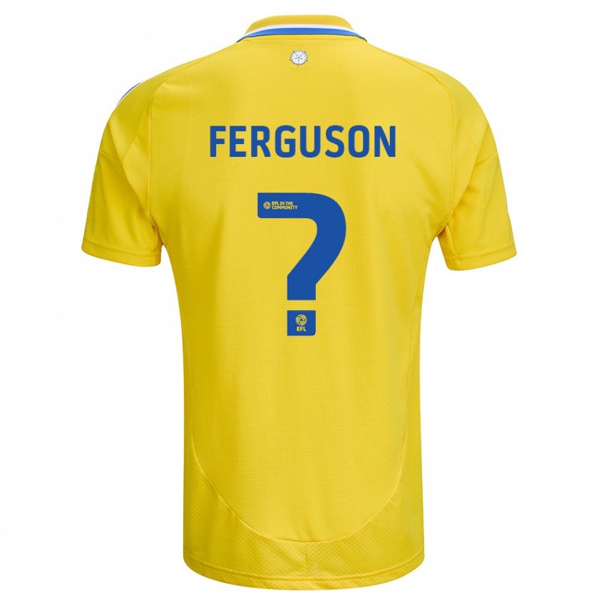 Criança Camisola Connor Ferguson #0 Azul Amarelo Alternativa 2024/25 Camisa Brasil