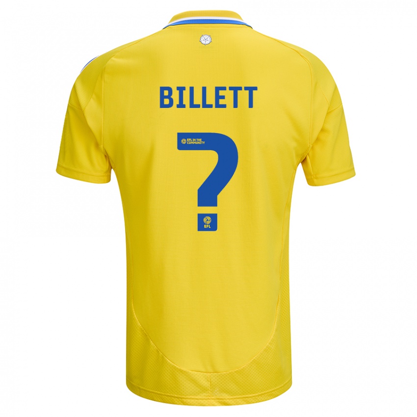 Criança Camisola Joe Billett #0 Azul Amarelo Alternativa 2024/25 Camisa Brasil